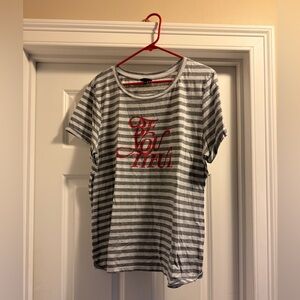 Torrid “Be You Tiful” Striped Graphic Tee, Size 2 (2XL)